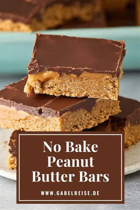 No Bake Bars, Zubereitung und finale Darstellung