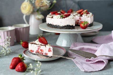 No Bake Cheesecake mit Oreo-Boden