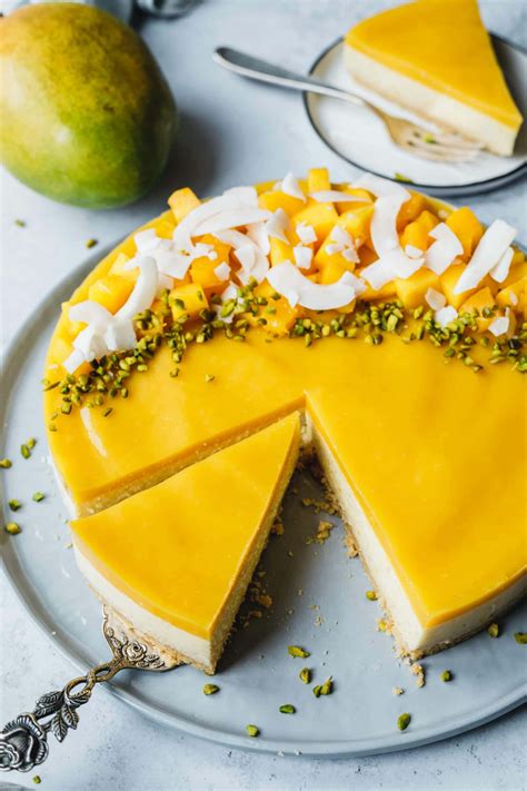 No-Bake Mango Cake als Inspiration