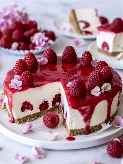 No-Bake Sahnetorte ohne Zucker mit Joghurt, vegane Version