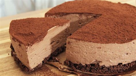 No-Bake Schoko-Cheesecake im Kühlschrank