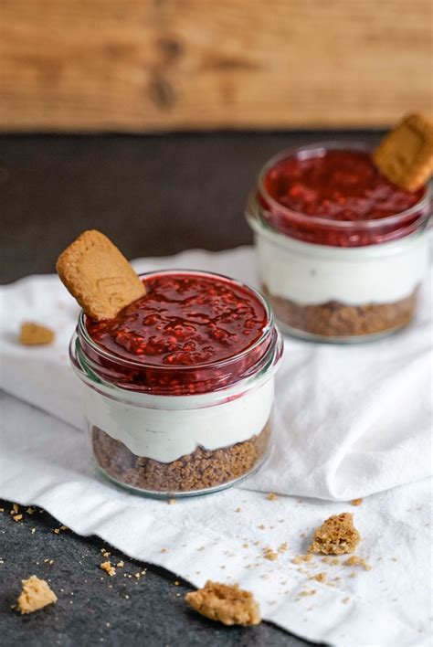 No-Bake-Cheesecake im Glas