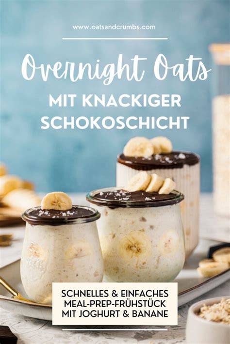 No-Bake-Variante: Schema Hafer-Dattel-Boden, Erdnuss-Bananen-Creme, Schokoschicht