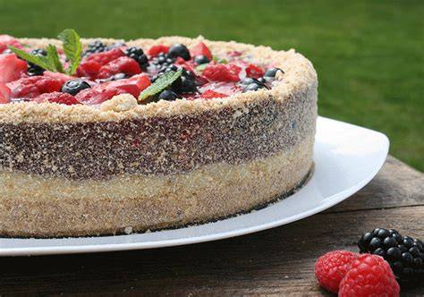 No-Bake-Varianten: Philadelphia-Zitrone, Beerentorte, Kirsch-Schichttorte als Infografik