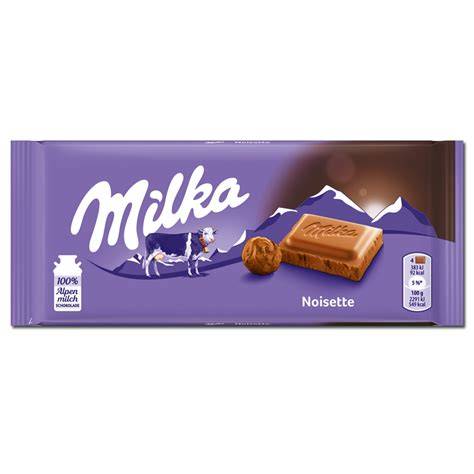 Noisette-Schokolade mit Haselnusssternen