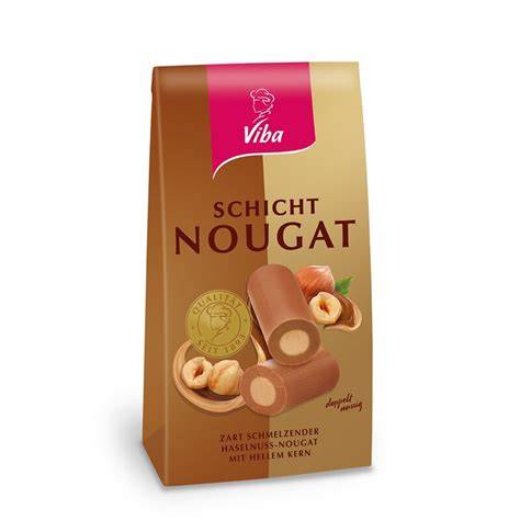 Nougatsorten und Produktpalette Viba