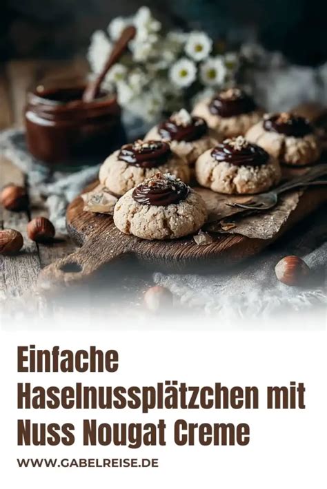 Nuss und Nougat Zutaten Nahaufnahme