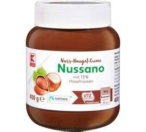 Nuss-Nougat-Creme Marktvergleich: Tabelle Nussanteil & Zuckergehalt