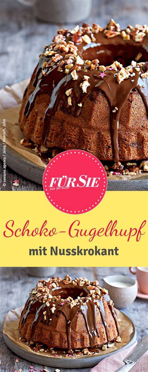Nusskrokant und Schokoflocken als Deko für Nutella-Torten