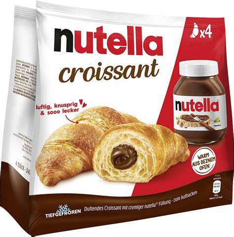 Nutella Croissants vor dem Backen
