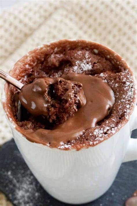 Nutella Tassenkuchen in Tasse