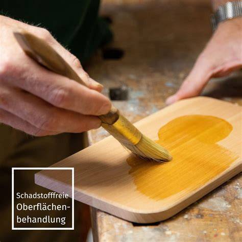Oberflächenbehandlung von Wildeiche