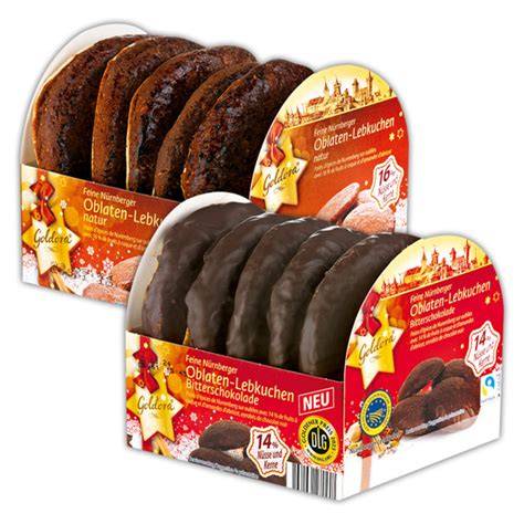 Oblaten-Lebkuchen auf frischer Oblate