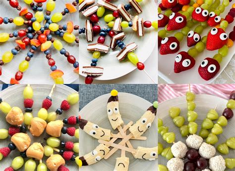 Obstspieße für Kindergeburtstag und Festlichkeiten
