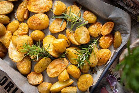Ofenkartoffeln mit Rosmarin und Honig