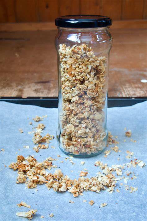 Ofentray mit knusprigem Granola