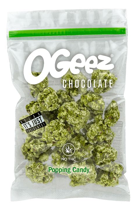 Ogeez Speculoos-Schokolade Pralinen in Cannabisblütenform