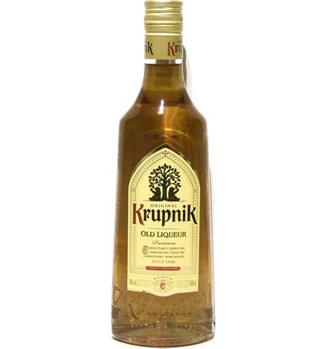 Old Krupnik Flasche und Design