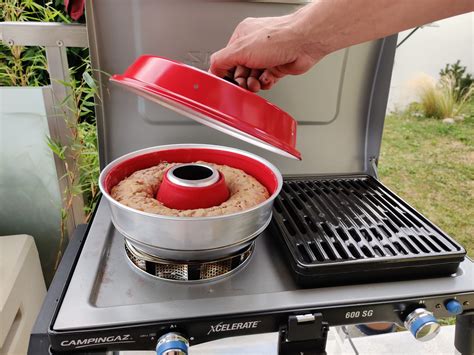 Omnia Camping Backofen im Einsatz am Gasherd