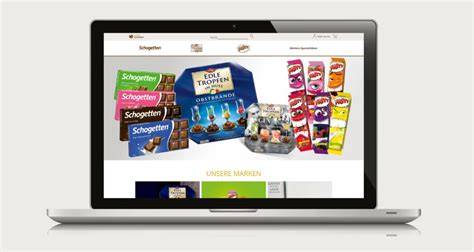 Onlineshop-Ansicht: Schokolade & Kekse bei REWE