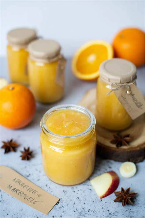 Orangen Spekulatius Marmelade als Geschenk