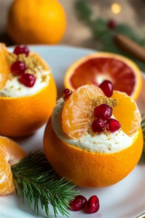 Orangen und Marzipanzutaten