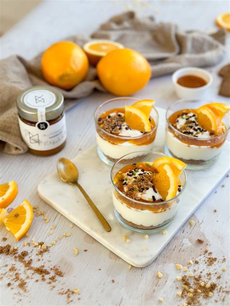 Orangen-Spekulatius-Dessert im Glas