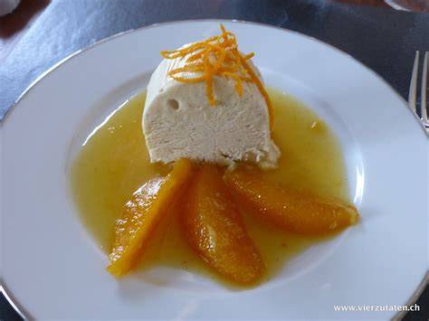 Orangenfilets auf Dessert