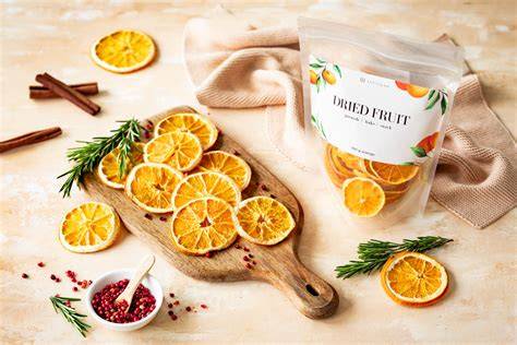 Orangenscheiben glasieren für Dekoration