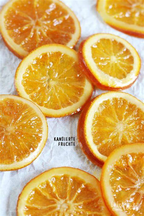 Orangenscheiben in Sirup