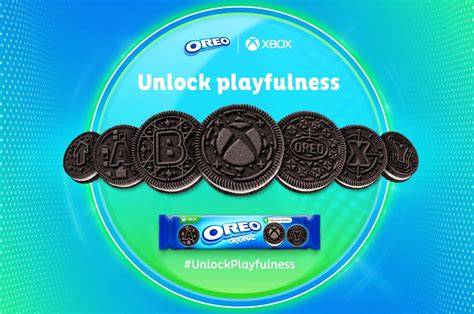 Oreo Xbox Sonderpackung mit eingebackenen Symbolen