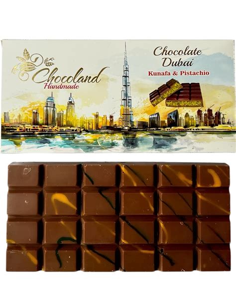Original Dubai Schokolade aus Dubai im Vergleich zu Nachahmungen