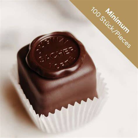 Original Sacher Würfel in Geschenkverpackung
