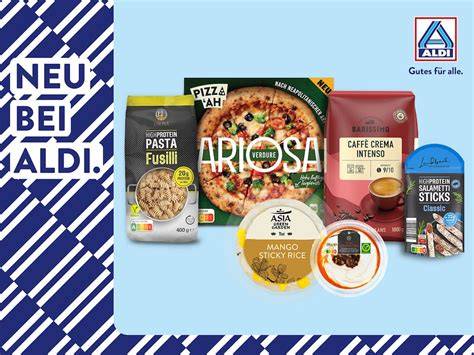 Oster-Sortiment im Aldi Regal