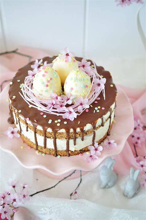 Oster-Torte mit Eierlikörfüllung
