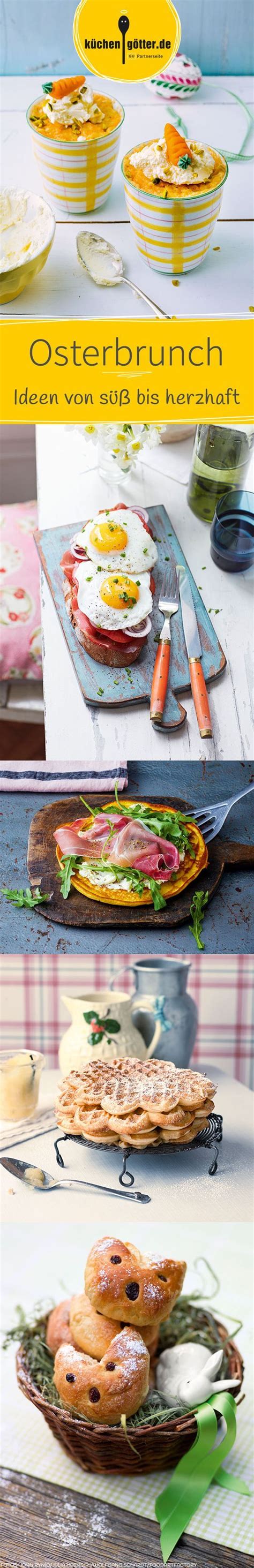 Osterbrunch mit Waffeln, Eisfiguren und Schoko-Osterhase