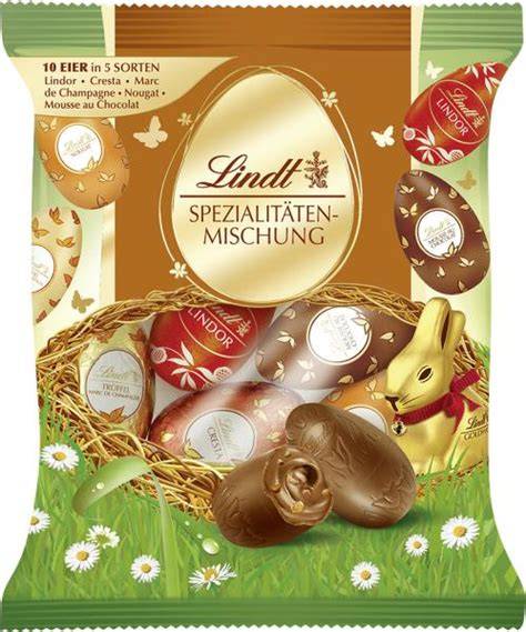 Ostergenuss: Lindt Mischbeutel Anwendung und Dekoration
