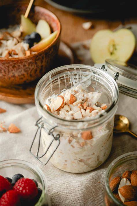 Overnight-Oats im Glas mit Kölln Bircher Müsli