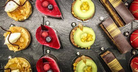 Pâtisserie Jarreau kunstvolle Törtchen