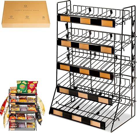 POS-Aufsteller mit Dubai-Schokolade und Viral Snacks in einem Regal