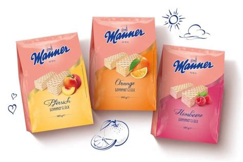 POS-Display: Manner Sommerglück Waffeln im Handel