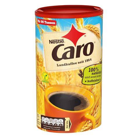 Packung Caro Landkaffee mit Zutatenliste