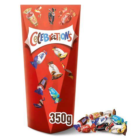 Packung Celebrations mit Mini‑Riegeln
