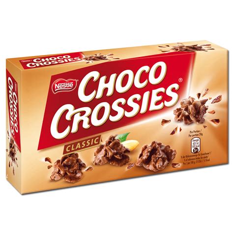 Packung Choco Crossies nahe Kaufland-Regal