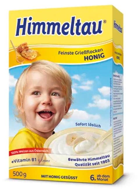 Packung Himmeltau Feinste Grießflocken mit Honig