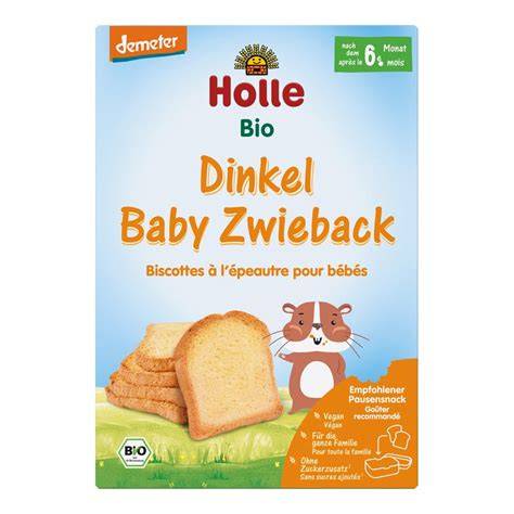 Packung Holle Bio-Baby-Dinkel-Zwieback