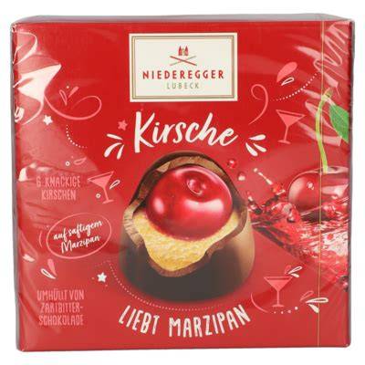 Packung Niederegger Kirsche liebt Marzipan