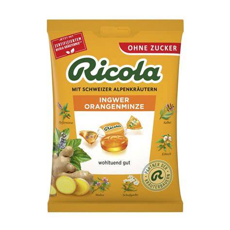 Packung Ricola Kräuter-Caramel