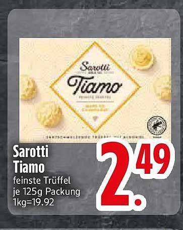 Packung Sarotti Tiamo Trüffel
