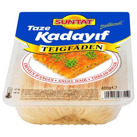 Packung frischer Kadayif-Teigfäden